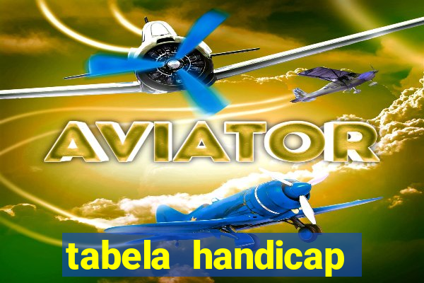 tabela handicap asiatico escanteios